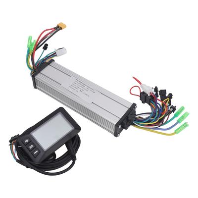 24V 36V 48V 250W 350W Brushless Motor Dual Drive Controller G51LCD Display Electric Bike Controller Kit for Modification