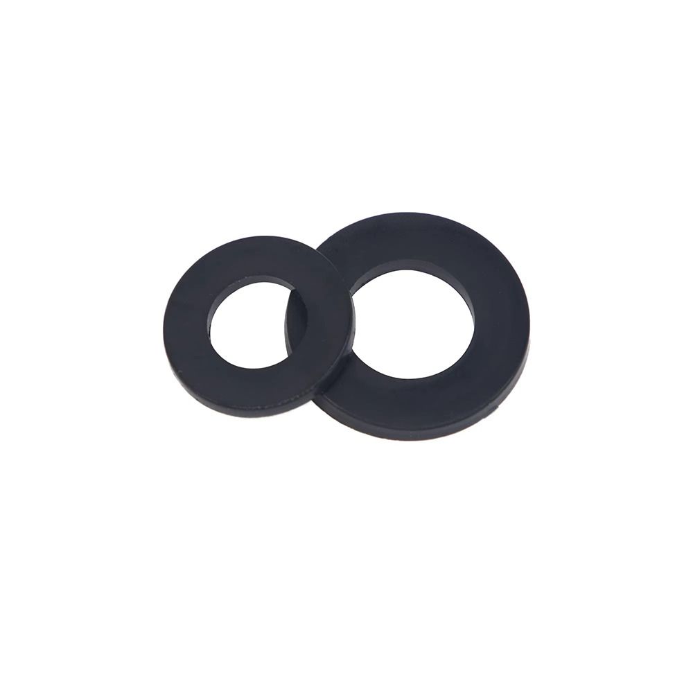 500Pcs 8 Sizes Plane Spacer Flat Insulation Gasket Ring New Nylon Washer