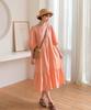 Ppaeppae Julia Jancheck Tiered Long Dress