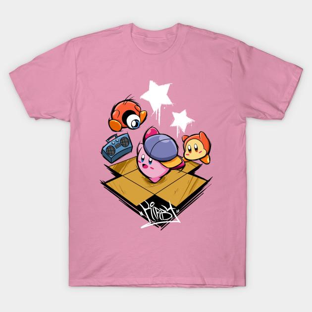 Koszulka damska B Boy Kirby Harajuku Print Kawaii Tshirt Letnia koszulka damska z krótkim rękawem Top Tee