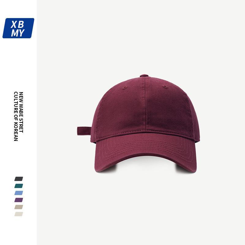 Hat Summer Cap Men Can Wear Curved Brim Cotton Cap Outdoor Street Racket Sunshade Baseball Cap Women