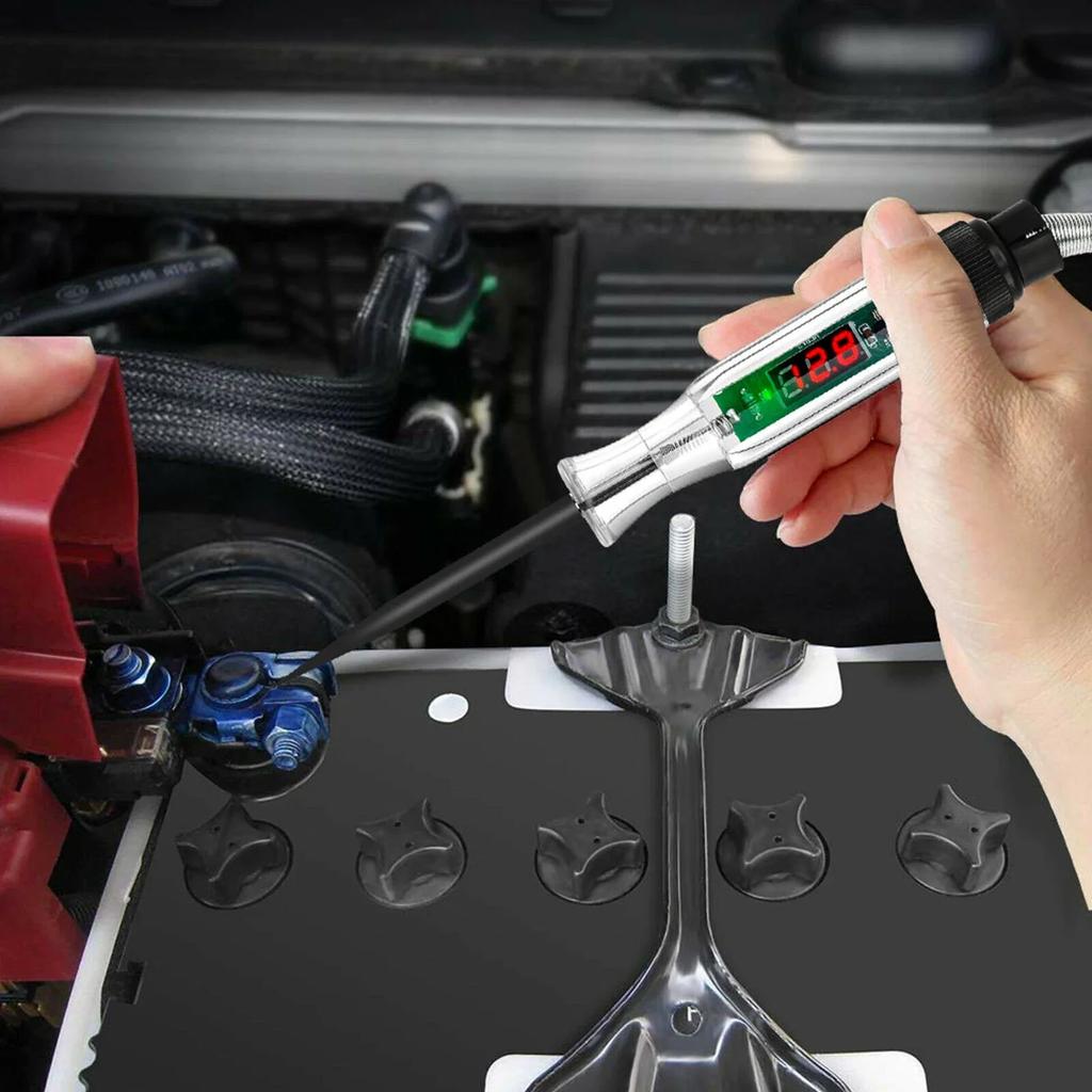 6V 12V 24V Car Truck Voltage Circuit Tester Auto Car Diagnostic Probe Test Pen Light Bulb Electric Measuring Pen Repair Tools