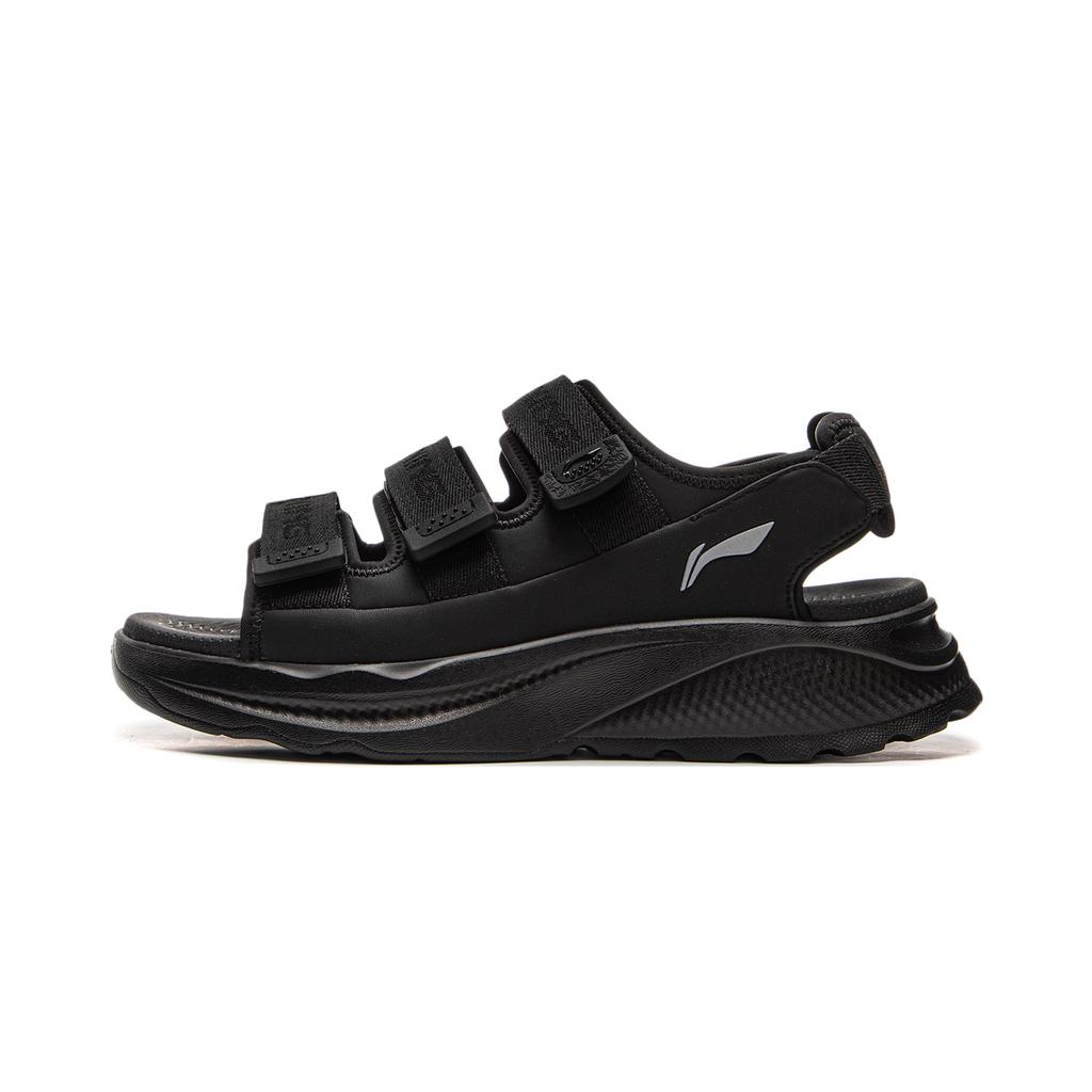 New LiNing SOFT COCA Beach Sandals Unisex Black AGUV001-1