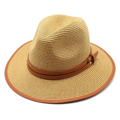 British Top Hat Women'S Small Fragrant Style Casual British Hat Jazz Cowboy Hat Sun Hat Women'S Sun Protection Straw Hat