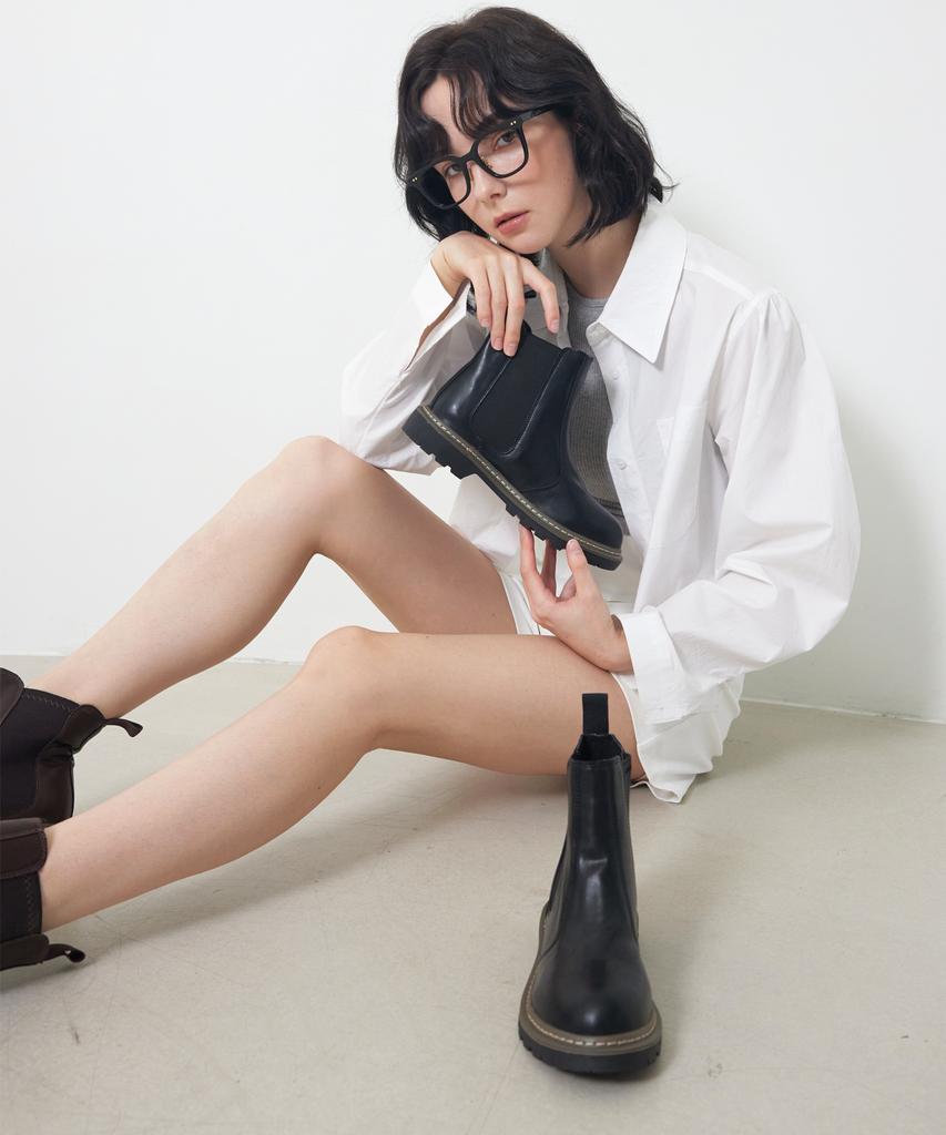 Cesti Casual Chelsea Worker Ankle Boots (Black)