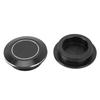 2pcs Motorcycle Frame Hole Cap CNC Aluminum Dustproof Frame Hole Plugs for CMX1100 Black