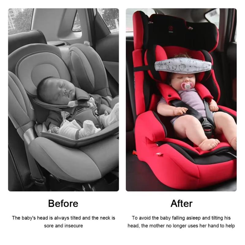 Baby Car Seat Head Support Children Fastening Belt Adjustable Boy Girl Sleep Positioner Baby Saftey Pillow Infant Head Protector