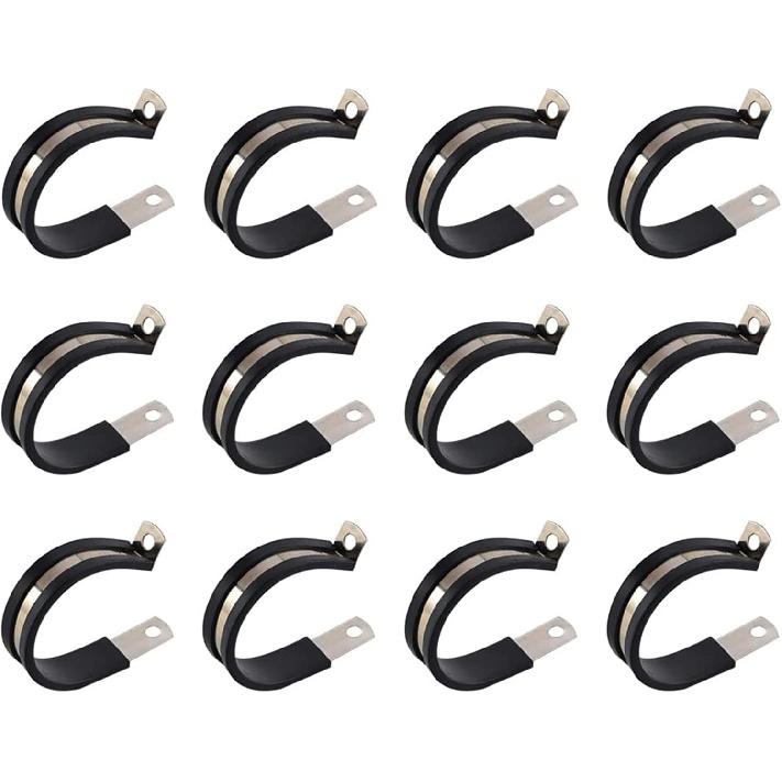 

NICECNC 12PCS 1.75 inch UTV ATV Connector Windshield Clamp Compatible with Polaris RZR 800 XP900 Ranger 400 500 700 XP 800 Crew, Compatible with
