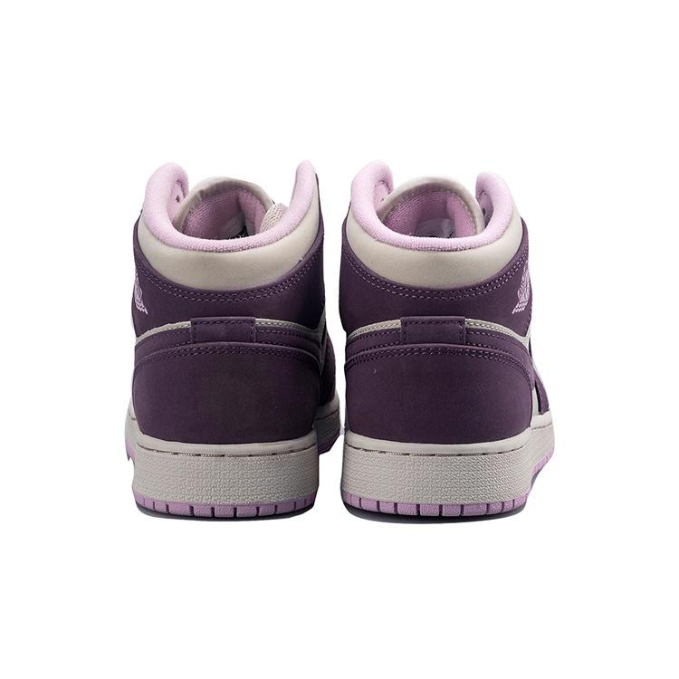 (GS) Air Jordan 1 Retro Mid 'Pro Purple' Kids' 555112-500