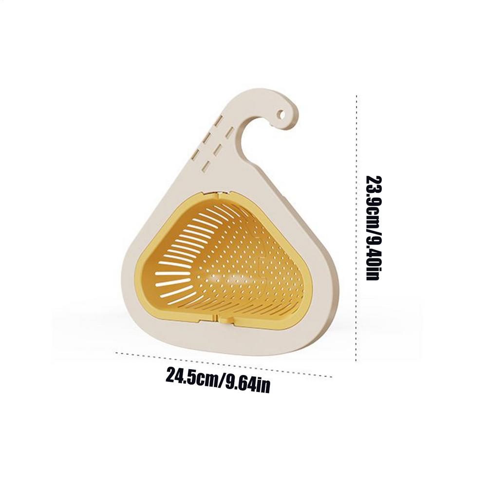 Kitchen Sink Drain Strainer Press Automatic Dumping Basket Multi-functional Use Filter Net for Tub Kitchen Waste Collector