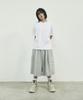 SCALLYWAG Neckline Studded T-Shirt [White]