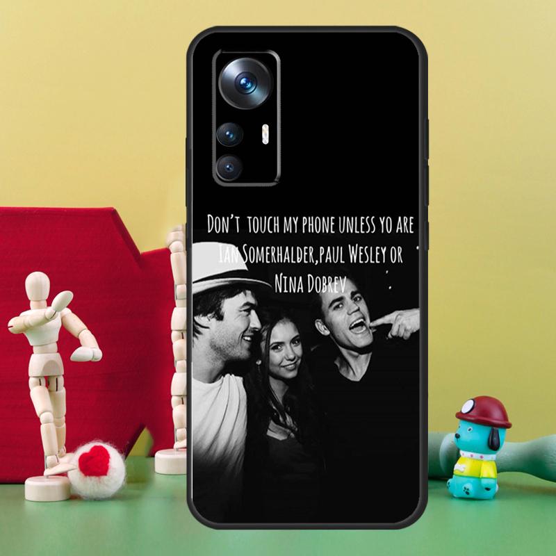Damon Salvatore Vampire Diaries Case For Xiaomi 15T 14T 13T Pro 13 14 15 Ultra 17 Pro Max POCO F5 F6 F7 X5 X6 X7 Pro Cover
