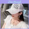 Summer Lace Flower Baseball Cap With Extended Brim For Women Sun Protection
