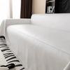 Waterproof PU Leather Sofa Cover Stain-Resistant Wear-resistant Slipcover Solid Color Anti-scratch Couch Seat Protector Kids
