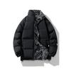 Winter Cotton-padded Men and Women Cotton-padded Jacket Stand Collar Cotton-padded Jacket Thick Double-sided Wear Thick Youth Bread and Clothing.