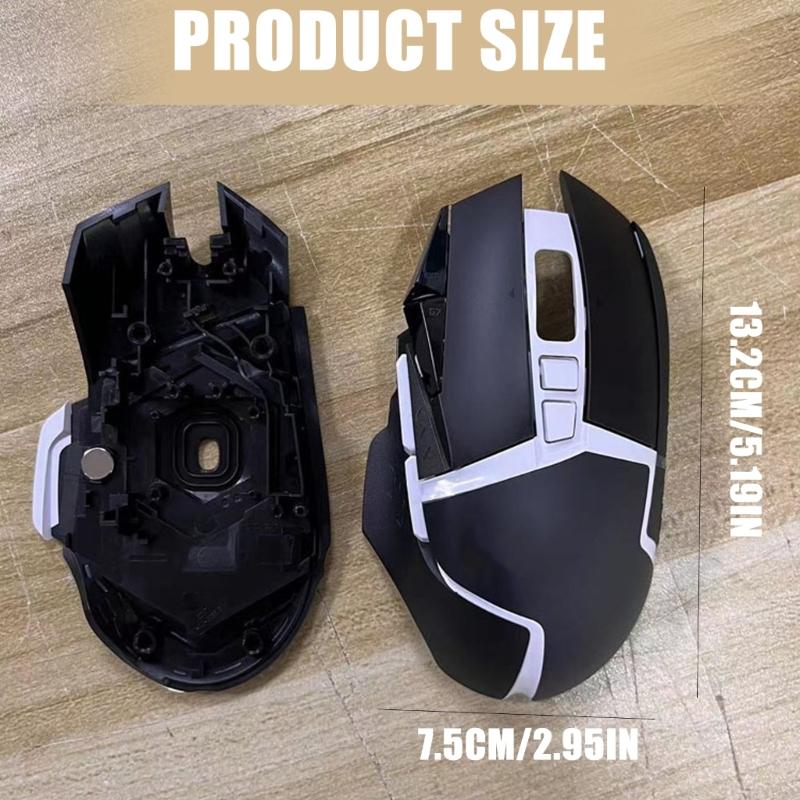 Kit Copertura e Piedini Mouse da Gioco ad Alta Precisione per Mouse Cablato G502se Controllo Potenziato e Movimento Fluido