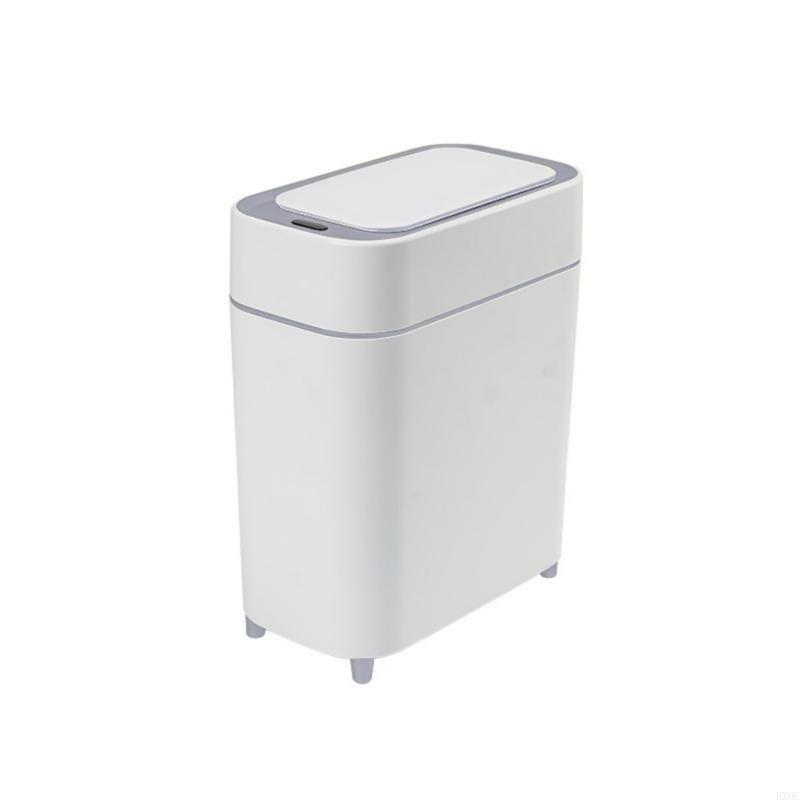 Automatic Lid Wastebasket With Odor Proof Cover For Kitchen Bathroom Use HX6C
