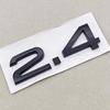 2026 Hot 3D ABS Car Logo 1.9 2.0 2.8 3.0 4.2 TDI 3.6 Sticker Trunk Emblem Rear Badge For Audi  A3 A4 A5 A6 A7 A8 Q3 Q5 Q7 Q8 Accessroies