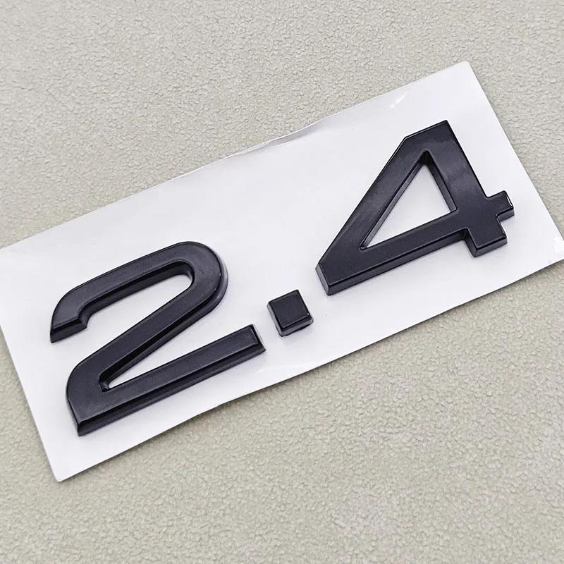 2026 Hot 3D ABS Car Logo 1.9 2.0 2.8 3.0 4.2 TDI 3.6 Sticker Trunk Emblem Rear Badge For Audi A3 A4 A5 A6 A7 A8 Q3 Q5 Q7 Q8 Accessroies