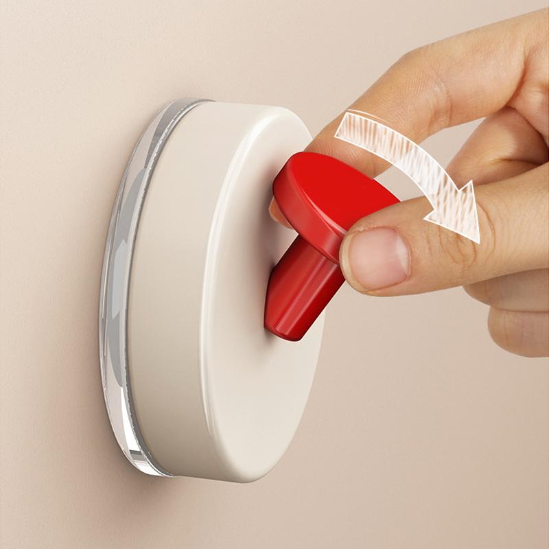 1PCS Foldable Suction Cup Hook Vacuum Key Clothes Bag Suction Cups Hanger Hook Kitchen Bathroom Robe Coat Towel Organizer Hook