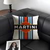 MMartini Brand Cushion Cover Natural Linen Organic Fabric DoubleSided Printing Sofa Home Decor Gift Pillow Case