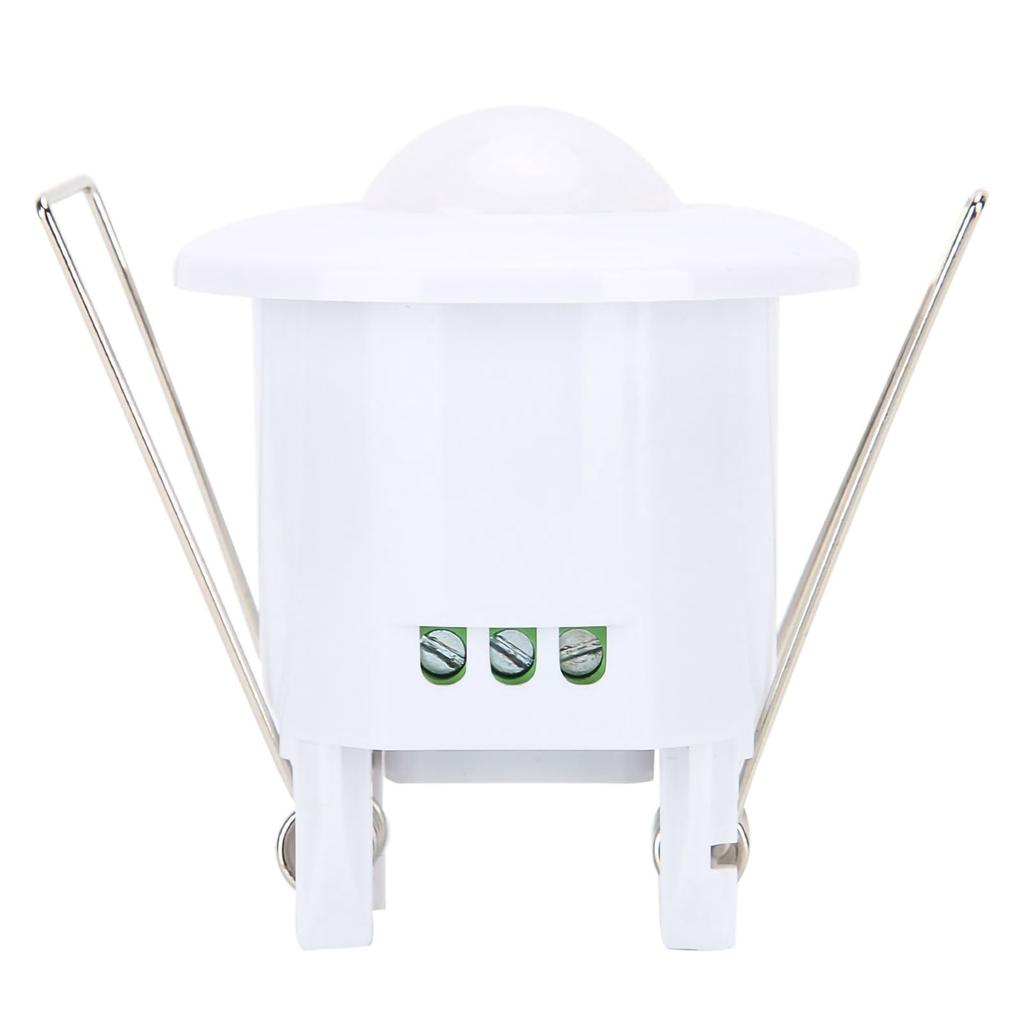 360 degrees Recessed Automatic Infrared PIR Motion Sensor Switch with Time Delay for Ceiling Light 100‑240V