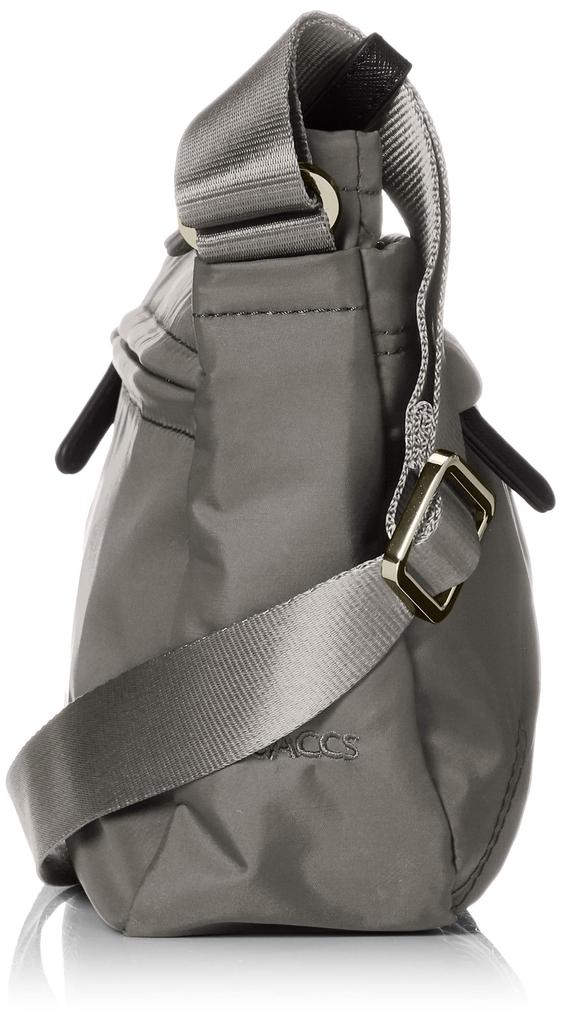Nylon Taffeta Pochette Dark Gray [Isaac] Y62-01-01 Women's