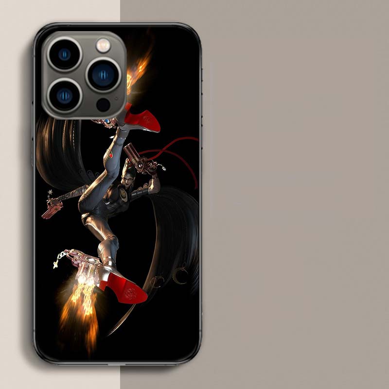 Bayonetta Phone Case For Iphone 17 Air 15 Pro 14 Plus 16 Pro Max 12 13 Mini 11 16E X XS Cover Cute Fundas