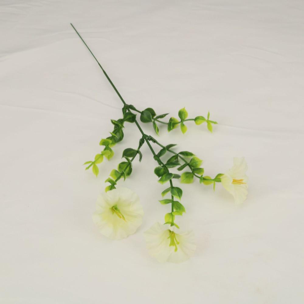 UV Resistant Artificial Morning Glory Flowers Lifelike Simulation Silk Flower  Outdoor