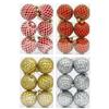 6Pcs/Set Gift Xmas Tree Decoration Hanging Christmas Spheres Pendant  New Year