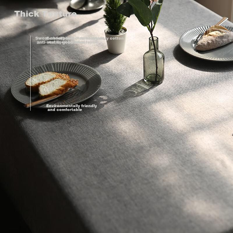 Yinshang Conference Table Cloth, Desk Cloth, Coffee Table Cloth, Dining Table Cloth, Rectangular Computer Cloth, Dust-Proof Cloth, 130*200cm,