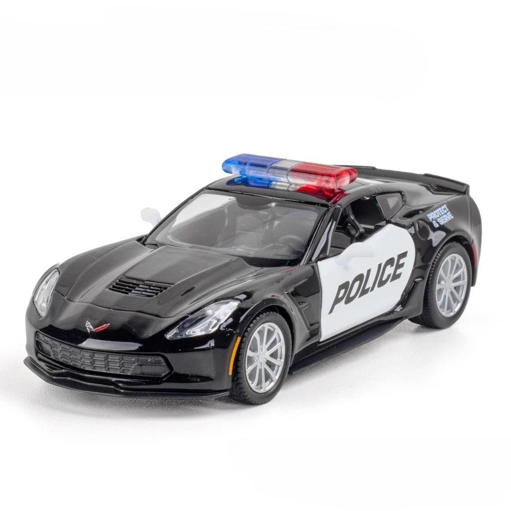 1:36 F-150 Mustang Challenger R8 Beetle Defender Camaro Serie Auto della Polizia Modello di Auto in Lega Metallica Pressofusa Giocattoli per Bambini Regali