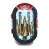 Step Drill Bit Saw Drill Bits Set for Cutting Metals Plastic Copper Aluminum Wood Steel Aluminium Drilling High Hardness