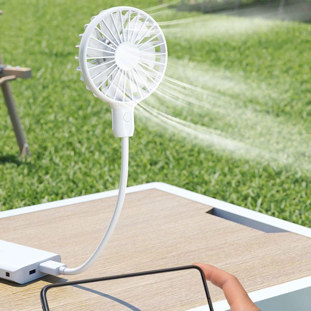 2Pcs Plug and Play Mini USB Fan Creative Brushless Mute Fan Portable USB Input Fan  Laptop Cooling