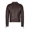 SKINOUTFIT Men Motorcycle Leather Jacket Genuine Brown Lambskin Café Racer Biker Outerwear