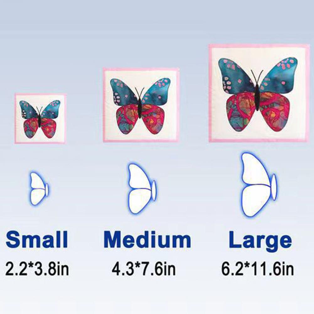 1 Stück Transparente Schmetterling Nähvorlagen, DIY Bastel Patchwork Muster Lineal, Quilt Schablonen Werkzeuge für Handarbeit