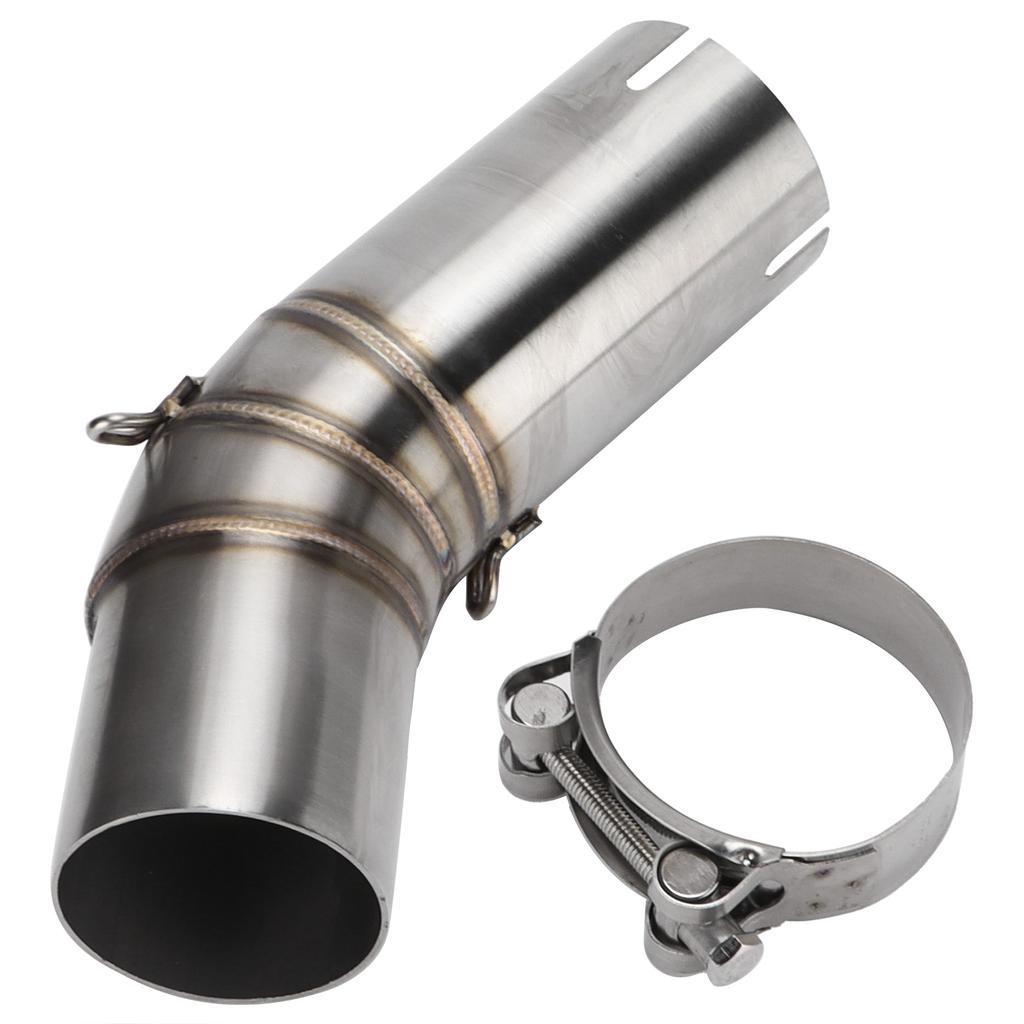 60.5mm Exhaust Mid Pipe Stainless Steel Modification Replacement for Ducati 959 Panigale V2