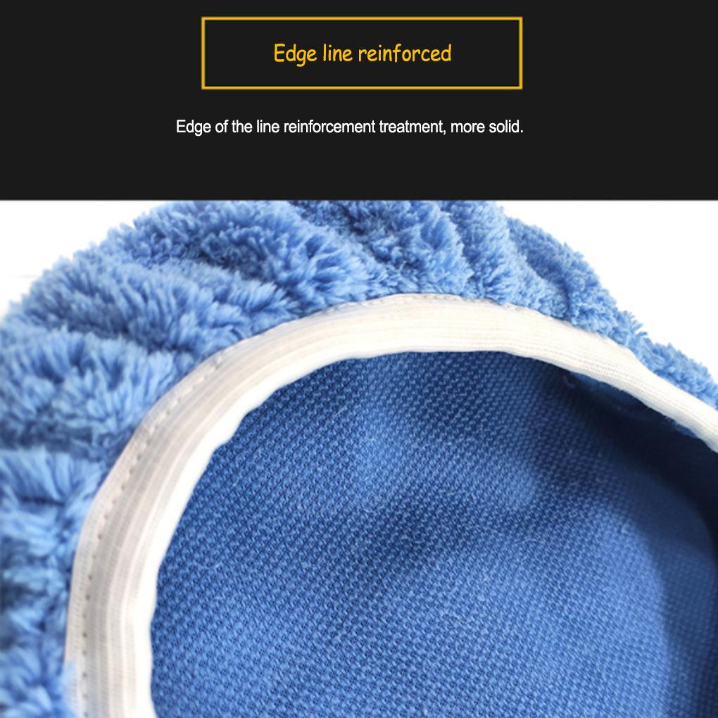 Auto Polishing Cloth Reusable Round Colorful Flexible Replacement Automotive Vehicle Washing Buffing Cloths Dust Remover