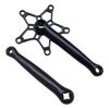 Bicycles Crank Arm Aluminium Alloy 170mm Bicycles Crankset Bike Pedal Crank Arm Replacements for Mountain Bike Road Bike