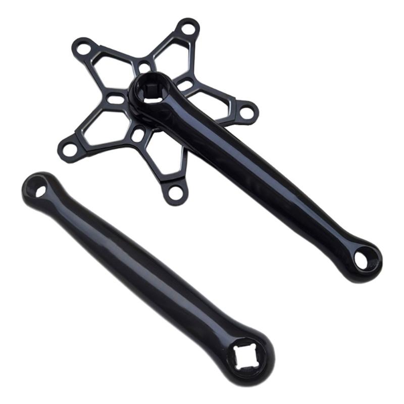 Bicycles Crank Arm Aluminium Alloy 170mm Bicycles Crankset Bike Pedal Crank Arm Replacements for Mountain Bike Road Bike