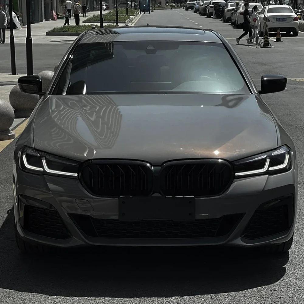 

Bernina Grey Car Wrap Film Auto Sticker PET Sticker Bubble Free Decals Car Wrapping Accessories Vinyl Film Exterior Decoration 50x152cm