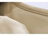 Women's U-Neck White Long Sleeve Fleece Lined T-Shirt, Slim Fit - 2024 Spring/Autumn/Winter Collection