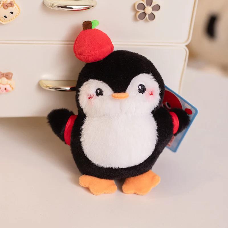 Squishy Penguin Plush Toy Pendant Soft Cute Adorable Penguin Keychain Stuffed Animal Gift for Kids Backpack Bag Decoration