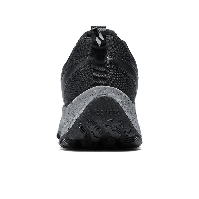 Skechers Outdoor Men Black Low Top Running Shoes Comfort Versatile 183275-BLK