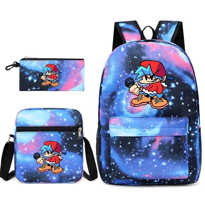 Boîte à lunch haut de gamme appréciée drôle à bretelle Geometry Dash Isolation thermique Alimentaire Boîte à lunch Motif 3D Sacs thermiques pour le déjeuner Sacs à glace