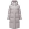 Women's Mid-Length Hooded Down Jacket TBF510760A