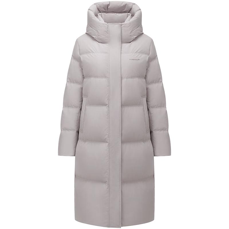

Tanboer Women s Mid-Length Hooded Down Jacket TBF510760A XS (155)