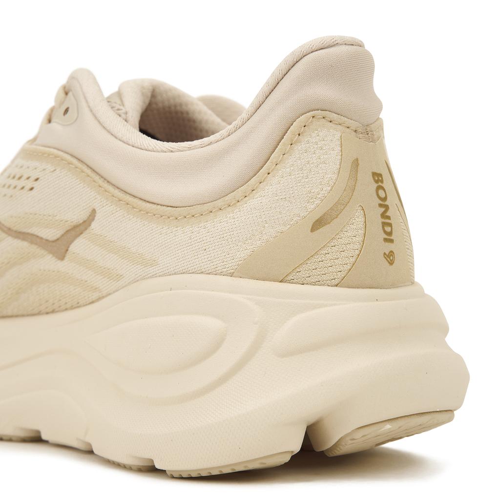 HOKA  Bondi 9 Wide Vanilla Birch Women Sneakers Cream 1162014-VCH