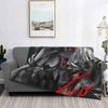 Tokyo Ghoul Kaneki Ken Blankets Fleece Winter Manga 3D Multifunction Lightweight Throw Blanket for Bedding Travel Rug Piece