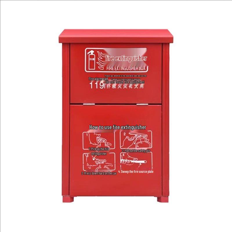 DAXTE Stainless Steel Fire Extinguisher Box